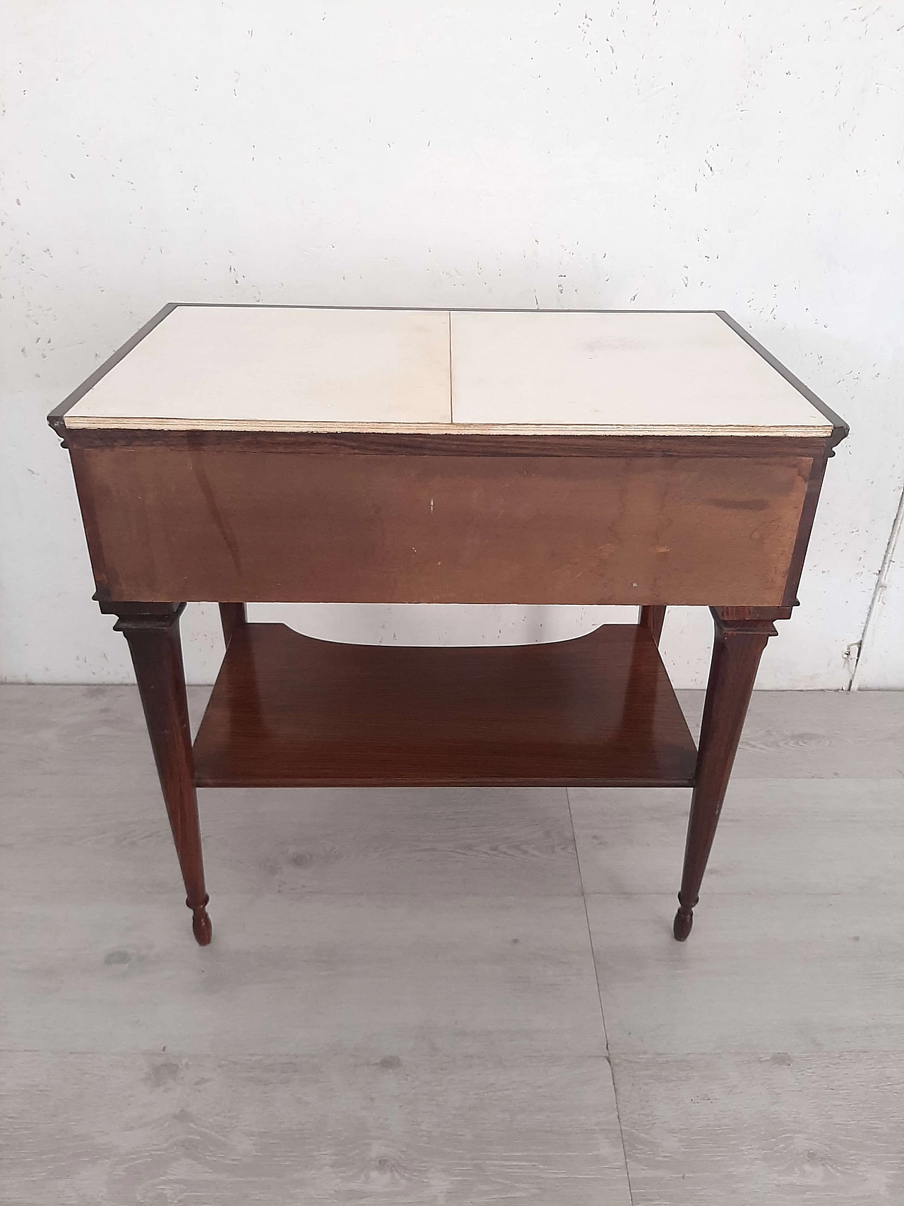 Rosewood bedside table by La Permanente Mobili Cantù, 1940s 9
