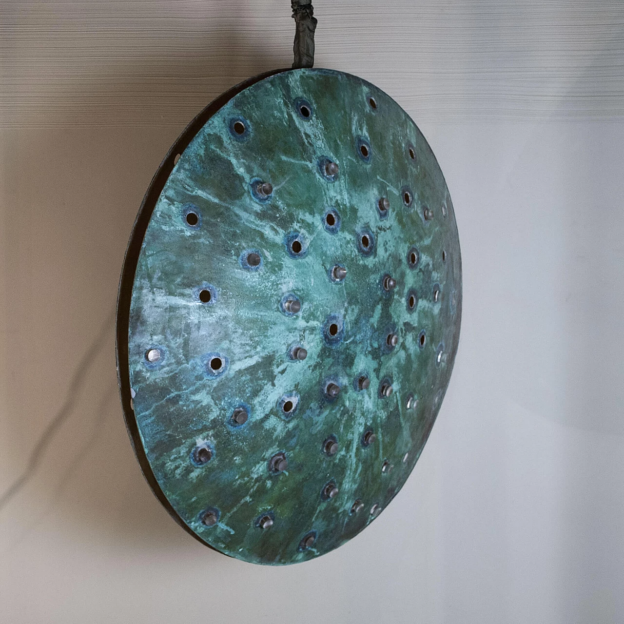 Gong sculptural metal chandelier by Cellule Creative Studio, 2000s 4