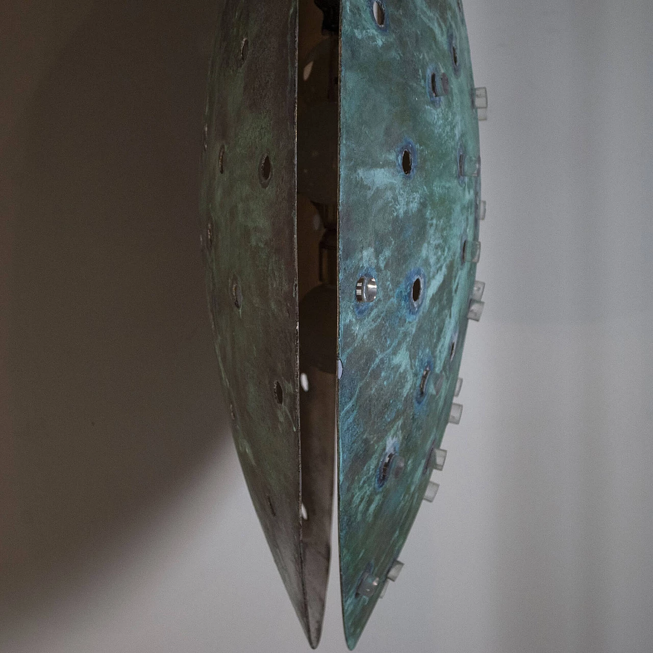 Gong sculptural metal chandelier by Cellule Creative Studio, 2000s 5