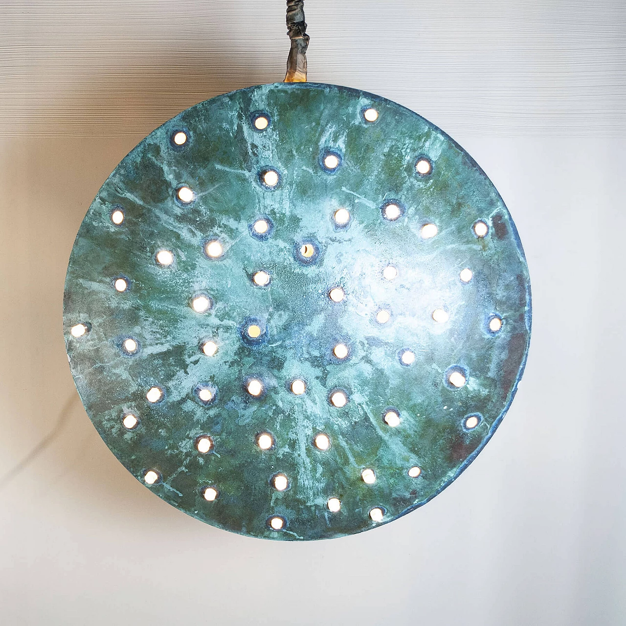 Gong sculptural metal chandelier by Cellule Creative Studio, 2000s 9