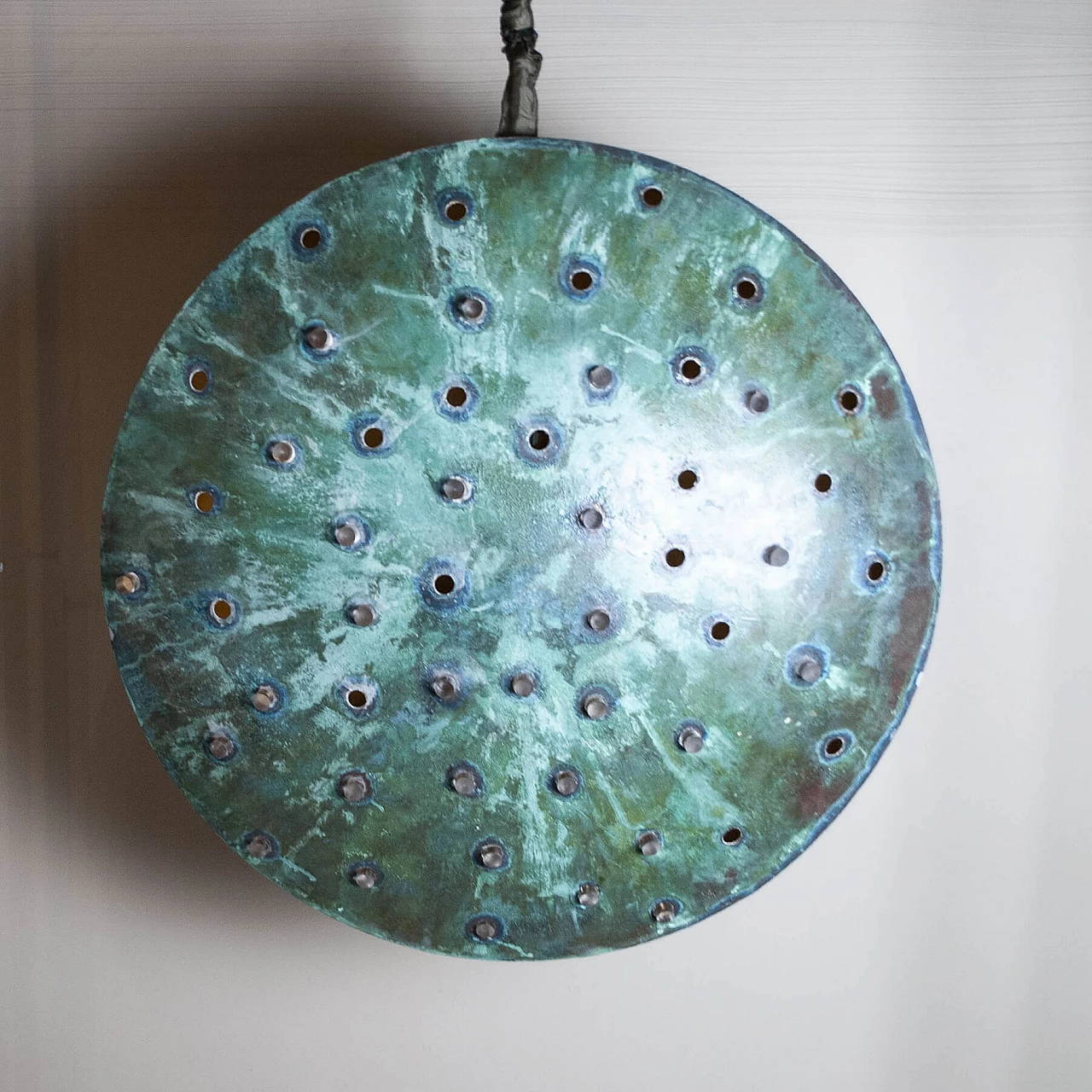Gong sculptural metal chandelier by Cellule Creative Studio, 2000s 13
