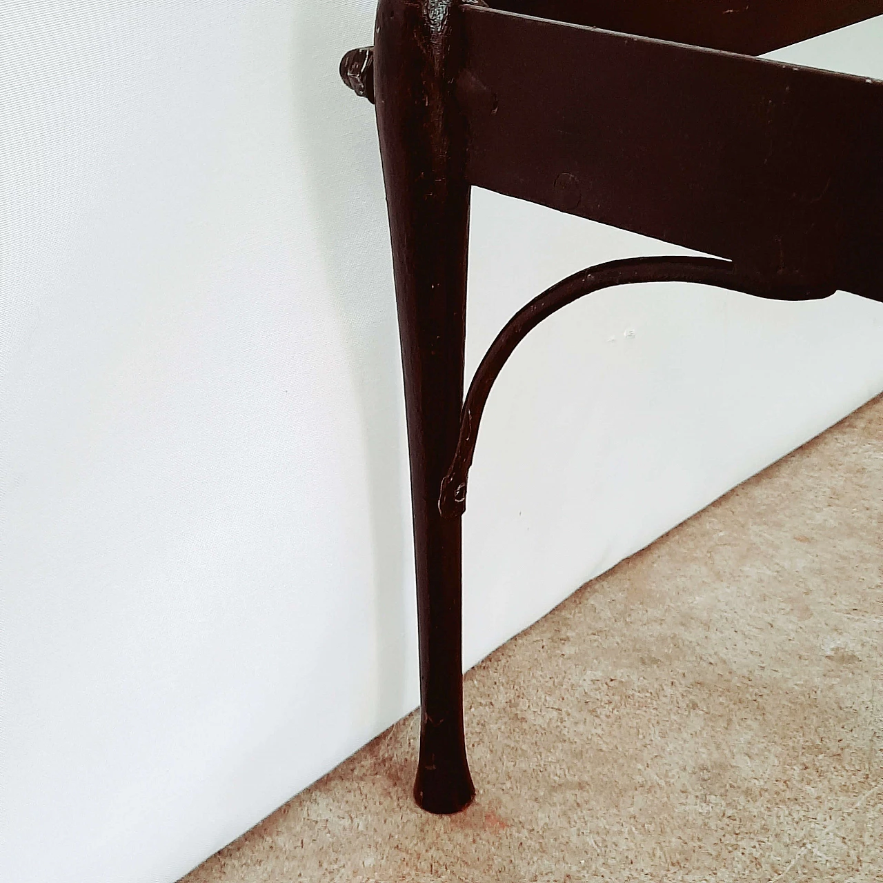 Letto dormeuse in ferro battuto, '800 7