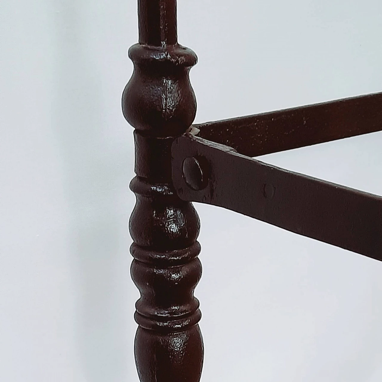 Wrought and cast iron dormeuse, 19th century 7