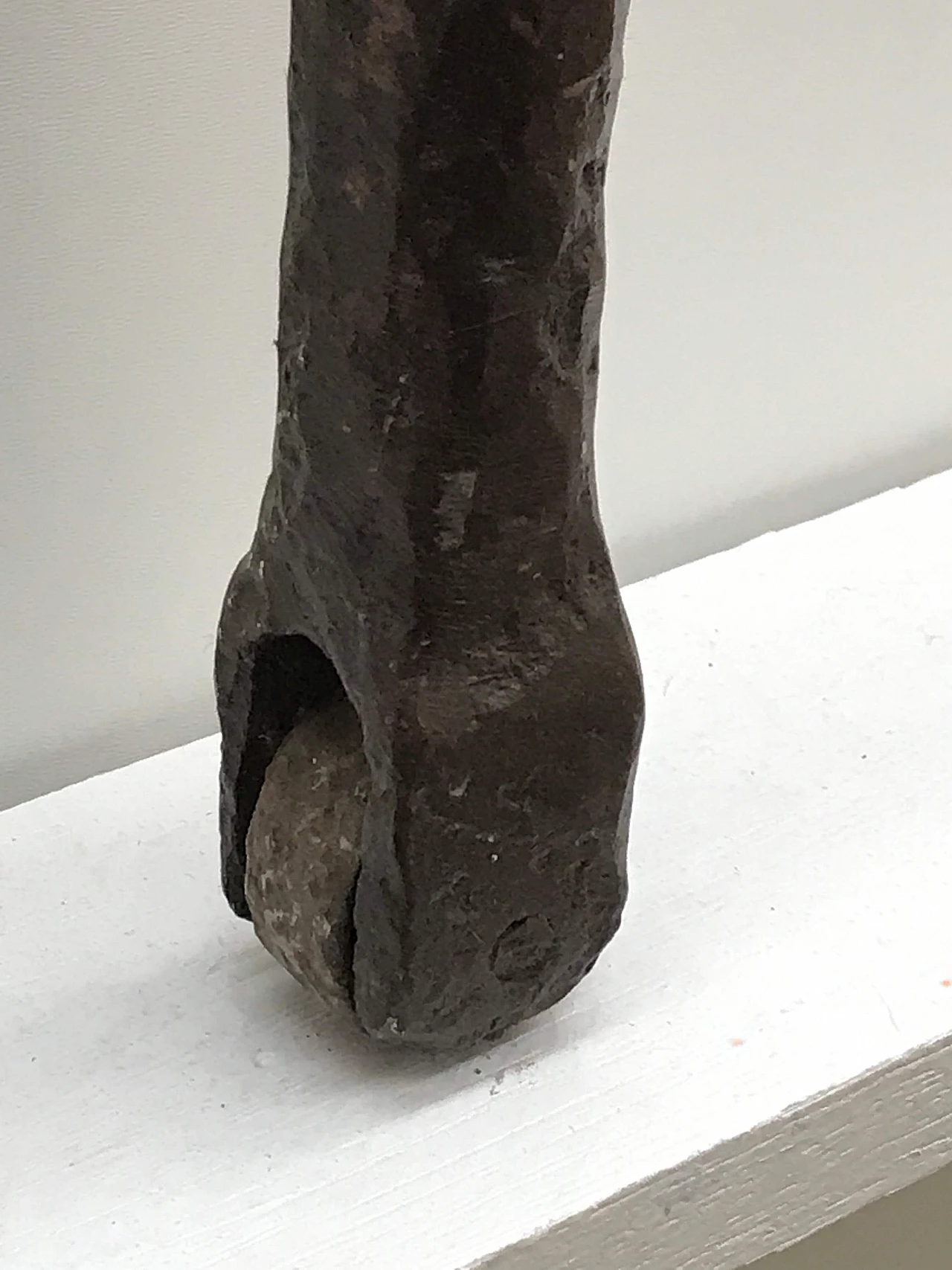 Wrought iron single bed, early 20th century 3