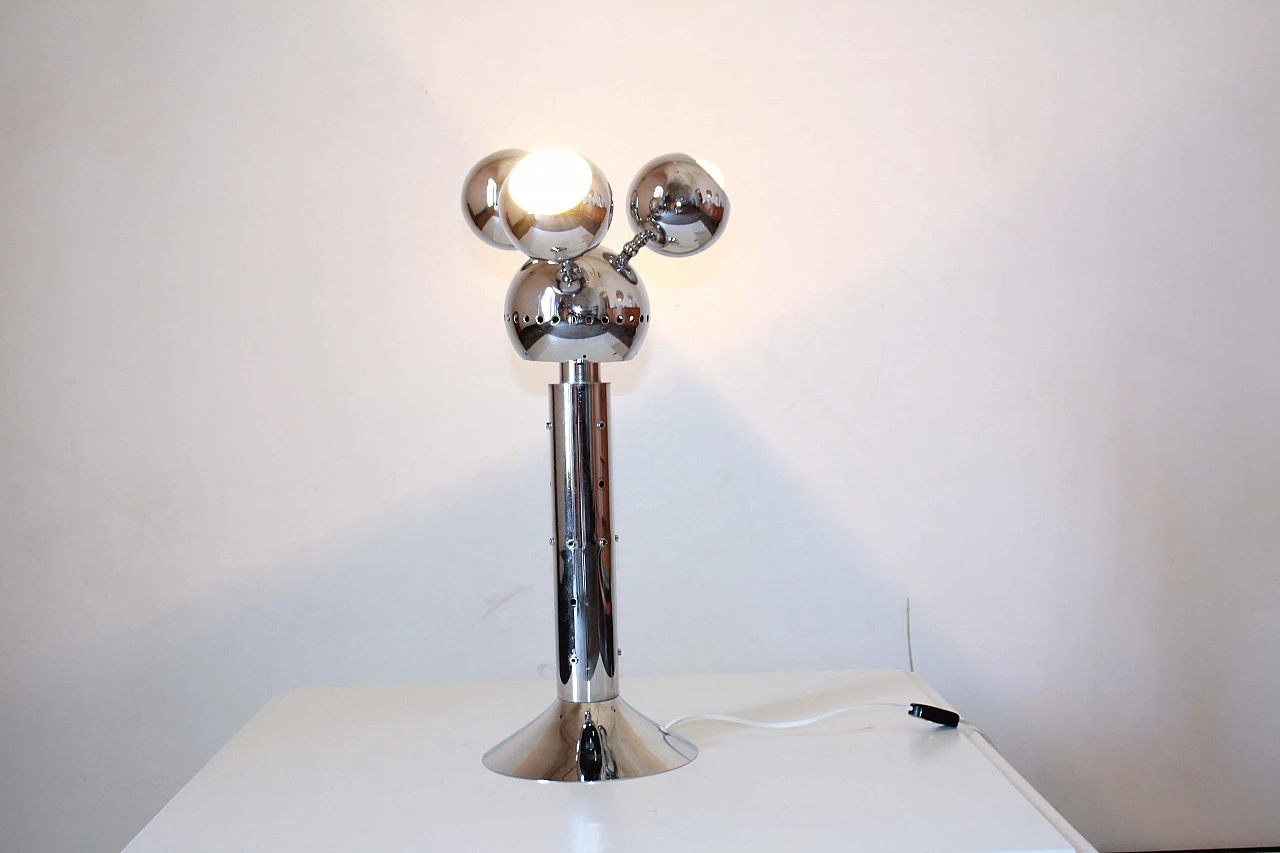 Space Age table lamp by Torino & Co., 1970s 1