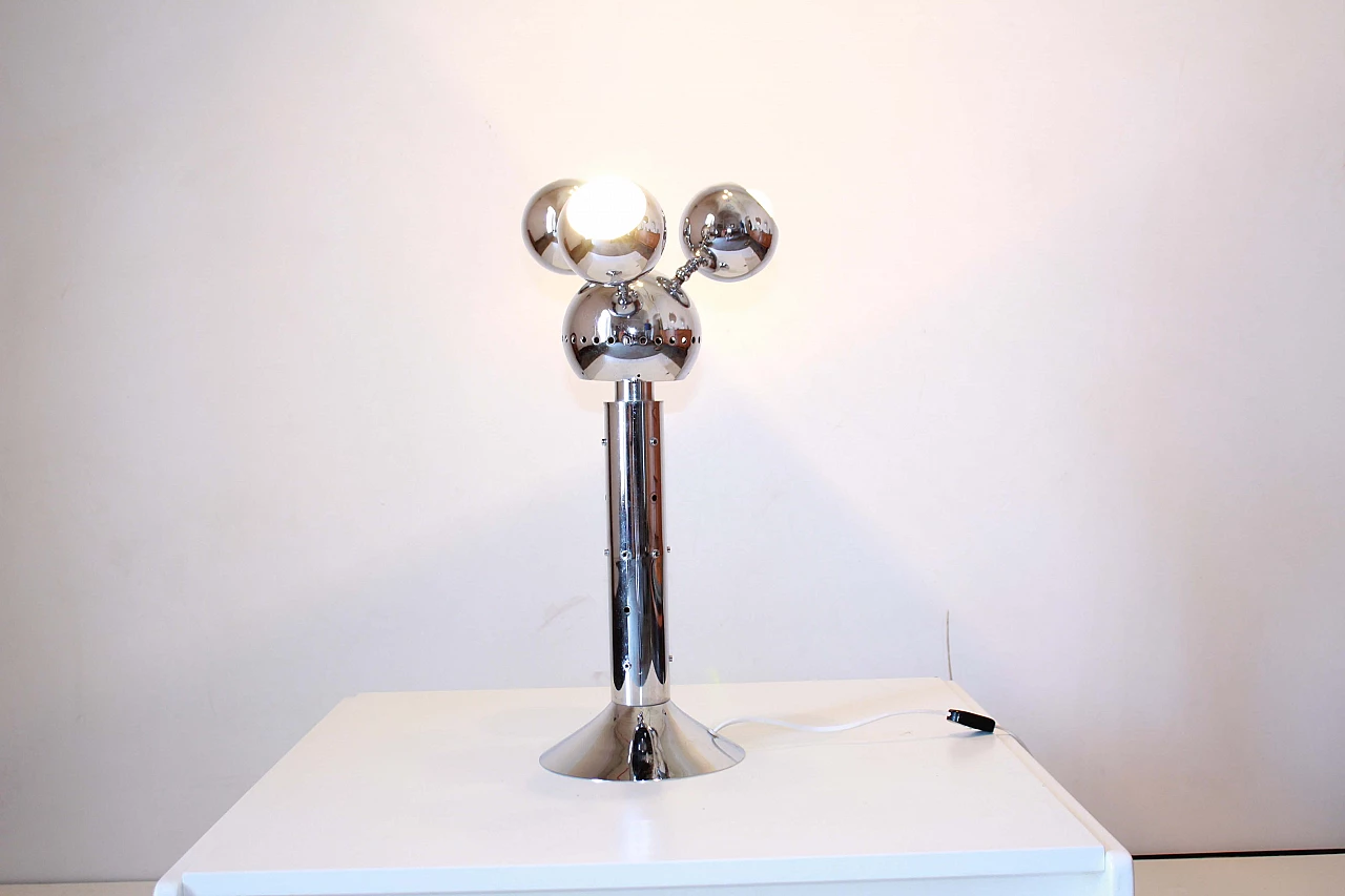 Space Age table lamp by Torino & Co., 1970s 3