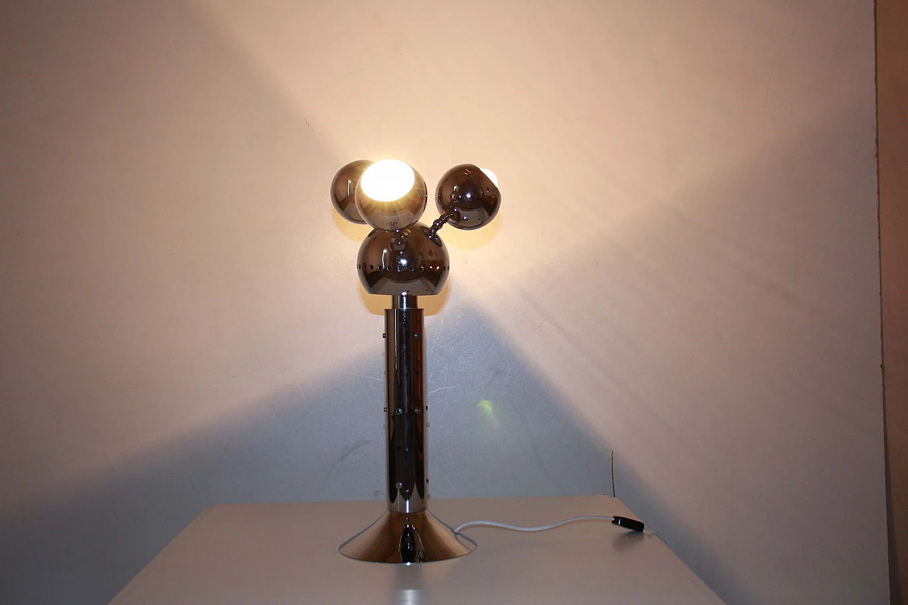 Space Age table lamp by Torino & Co., 1970s 5