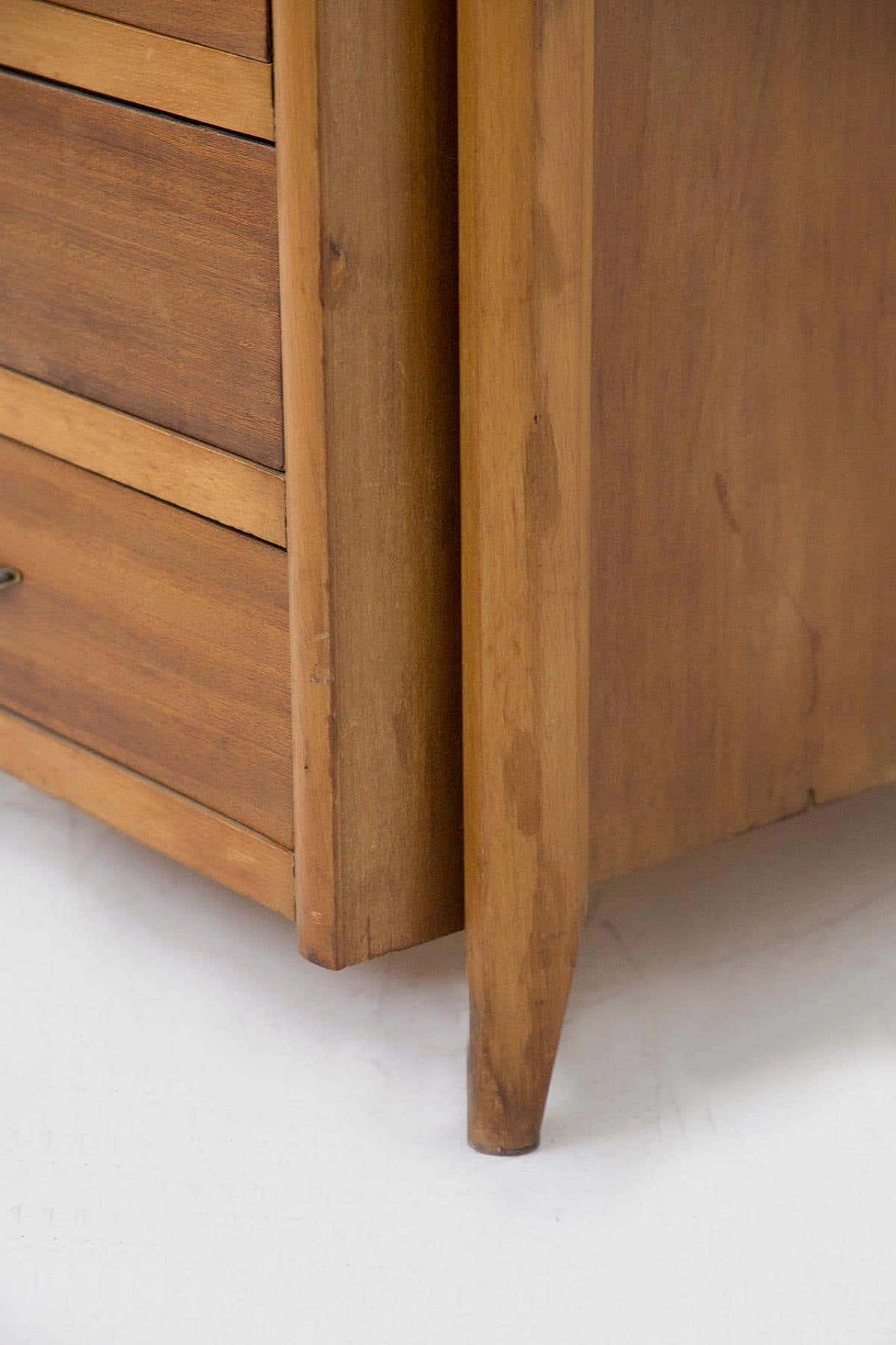 Wooden desk with laminate top, 1950s 7