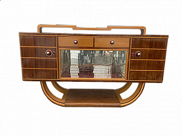 Maple and walnut Art Deco sideboard by Paolo Buffa, 1940s