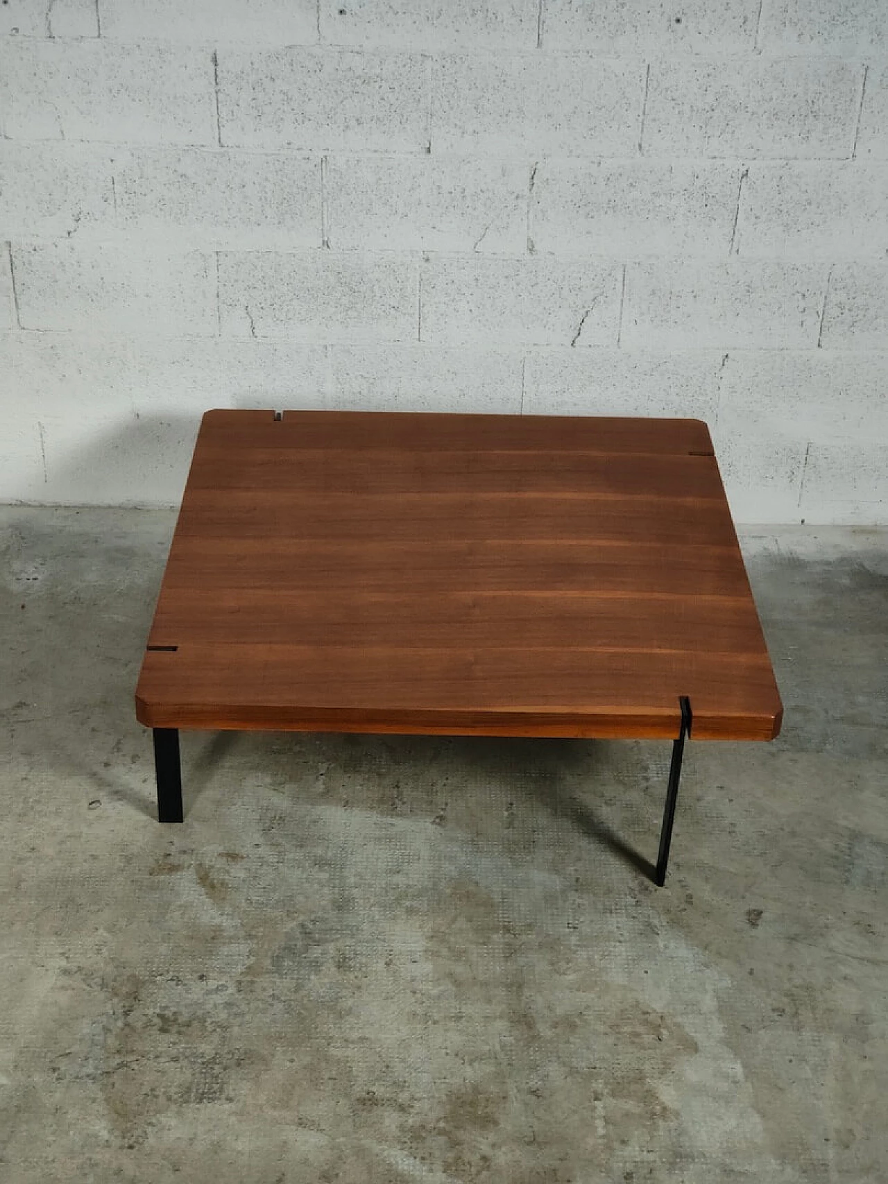 Wooden coffee table T906 by Gastone Rinaldi for Rima, 1960s 7