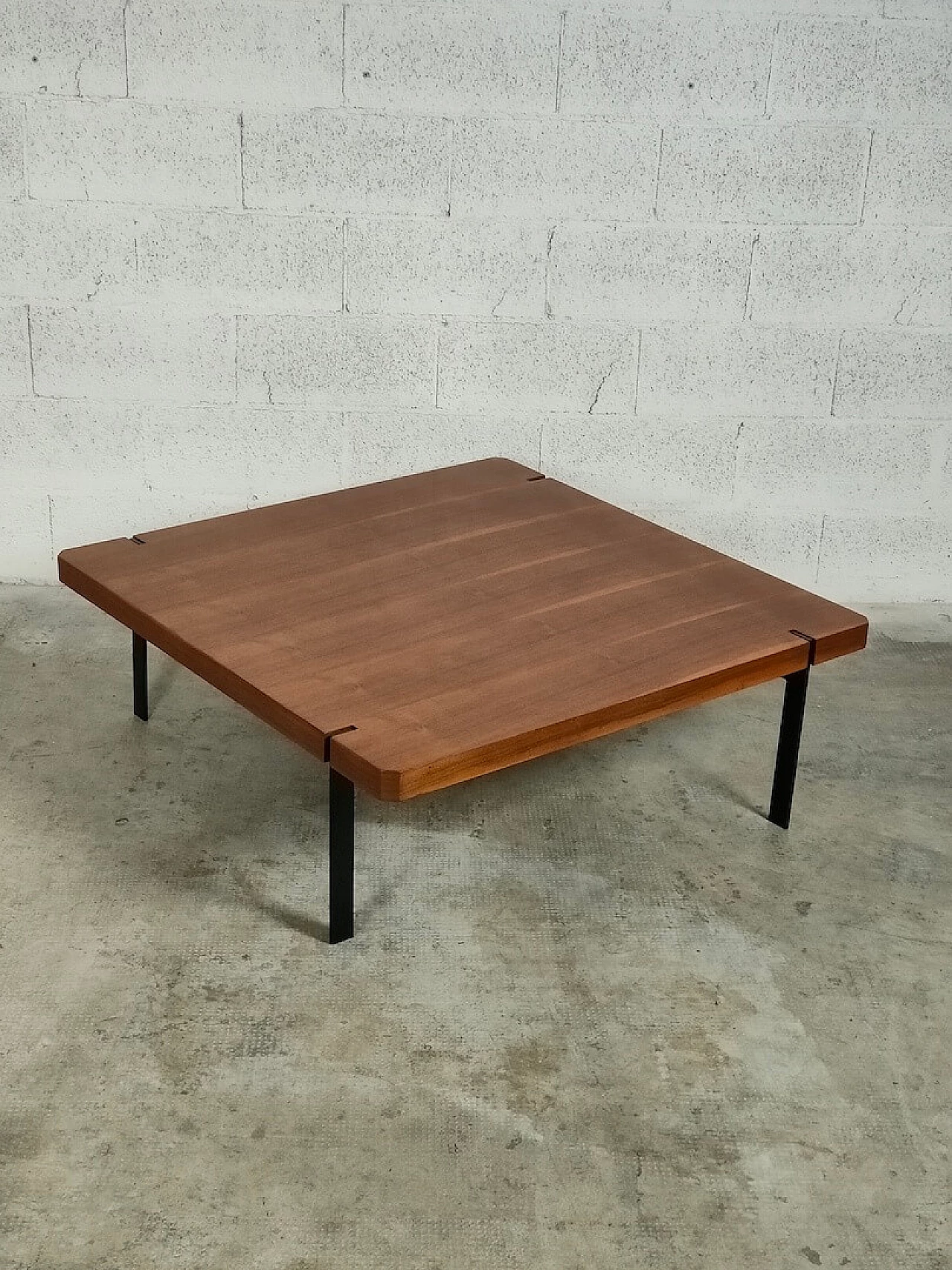 Wooden coffee table T906 by Gastone Rinaldi for Rima, 1960s 10