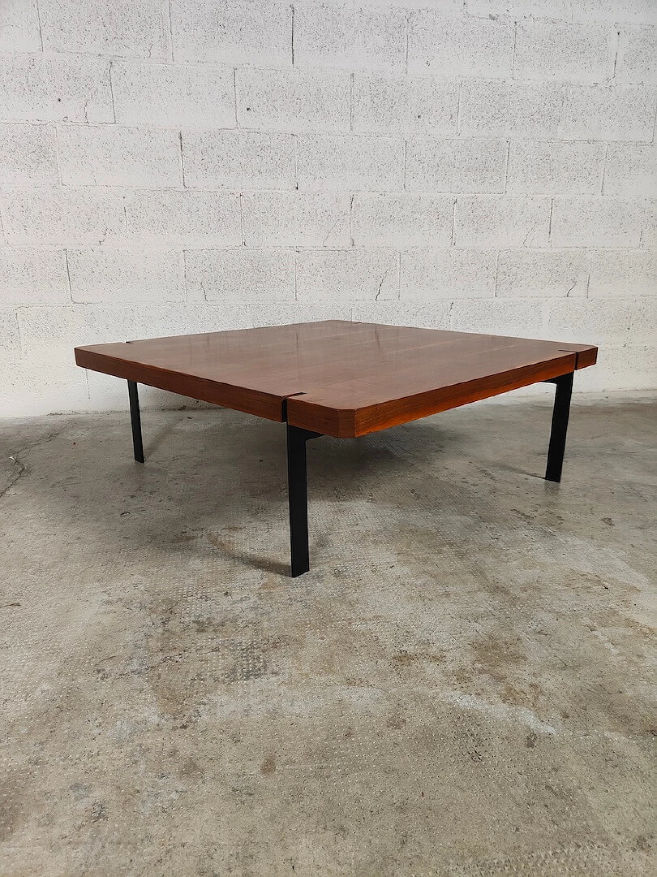 Wooden coffee table T906 by Gastone Rinaldi for Rima, 1960s 11