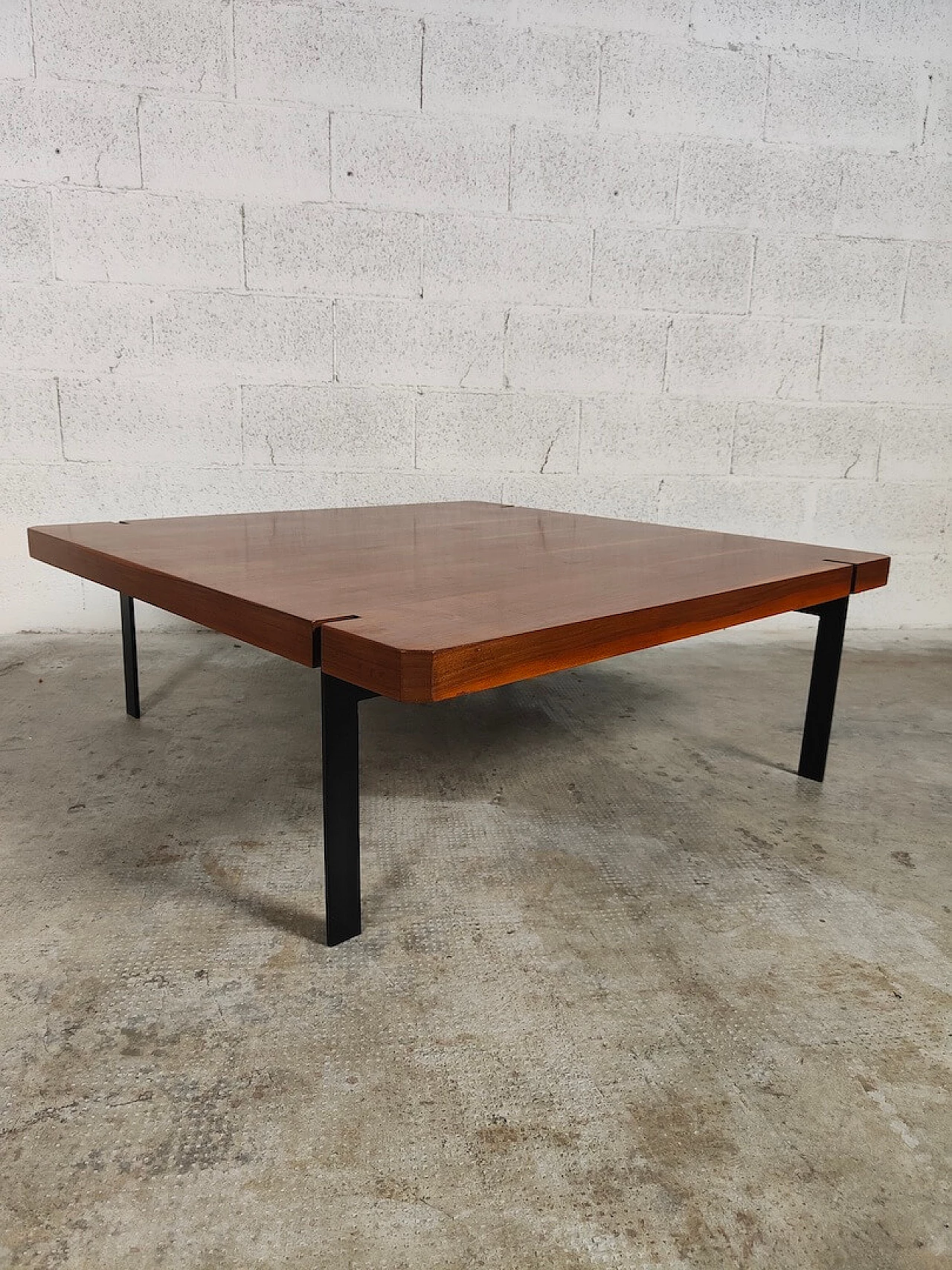 Wooden coffee table T906 by Gastone Rinaldi for Rima, 1960s 12