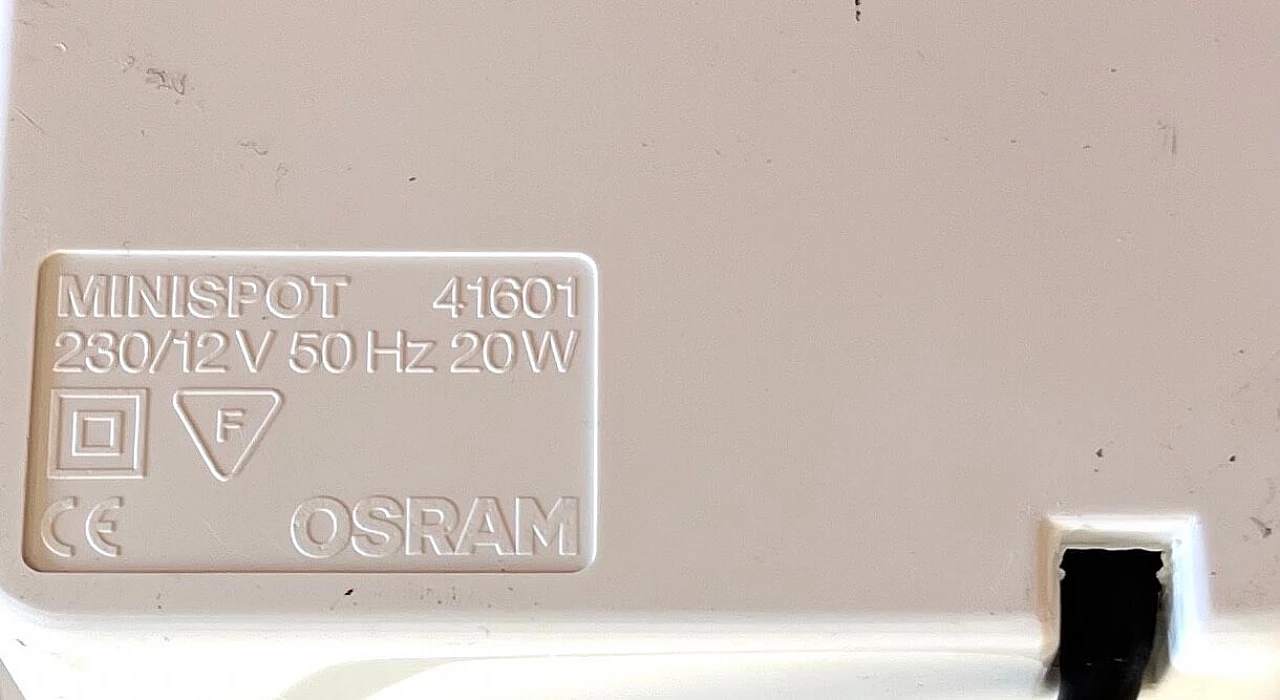 Lampada Minispot di Dieter Witte per Osram, anni '70 7