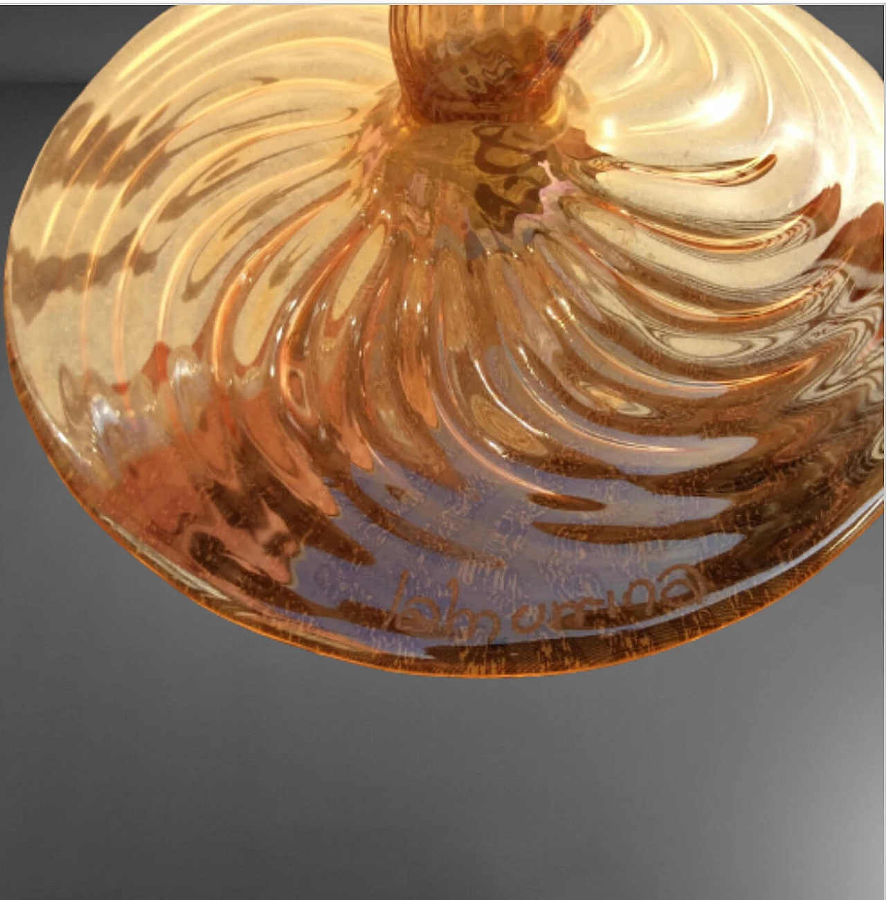 Pair of La Murrina glass candelabra, 1990s 4