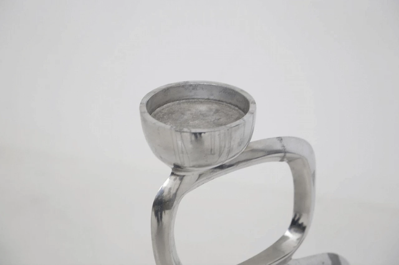 Scultura geometrica in acciaio, anni '50 2