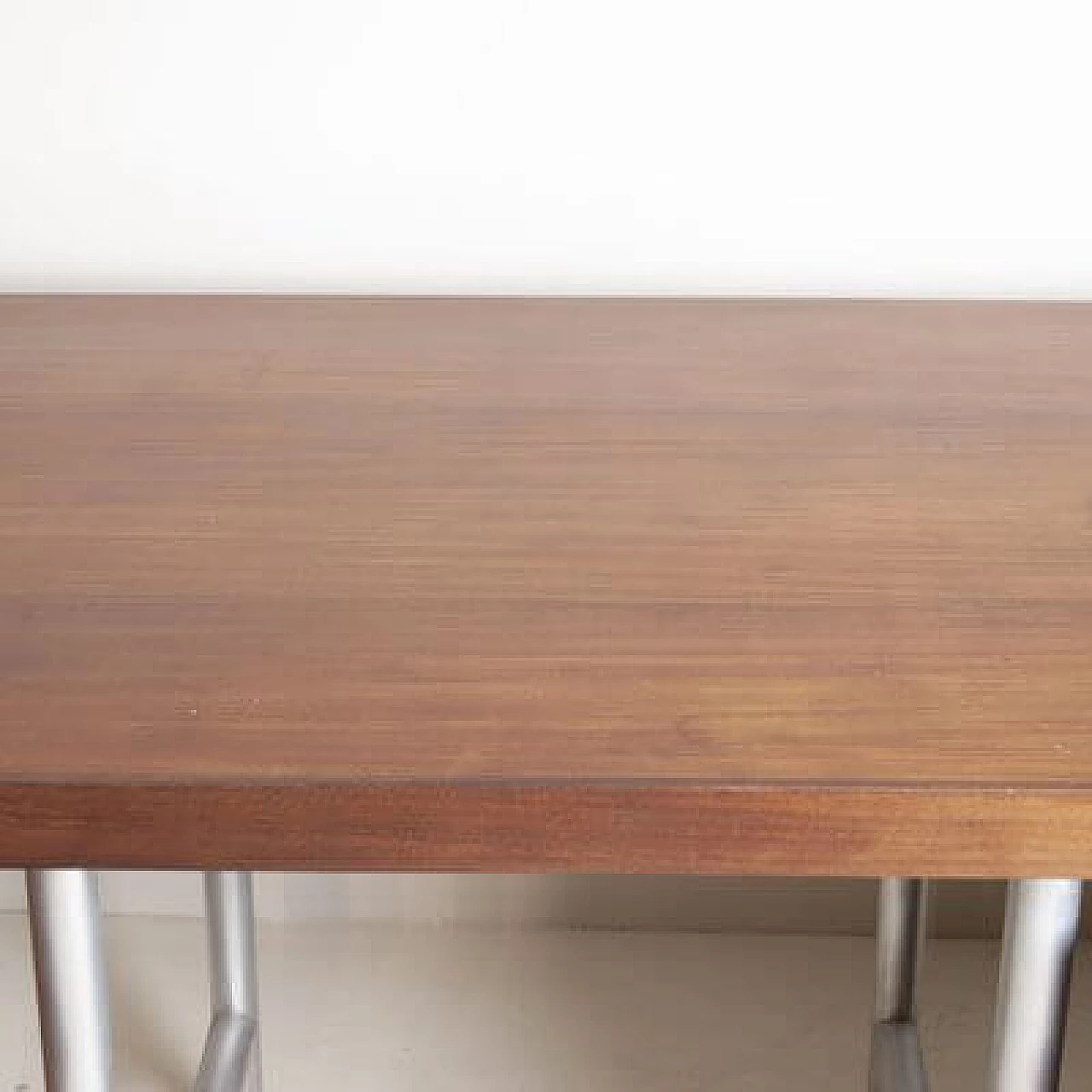 Walnut and metal desk with removable drawers, 1960s 12