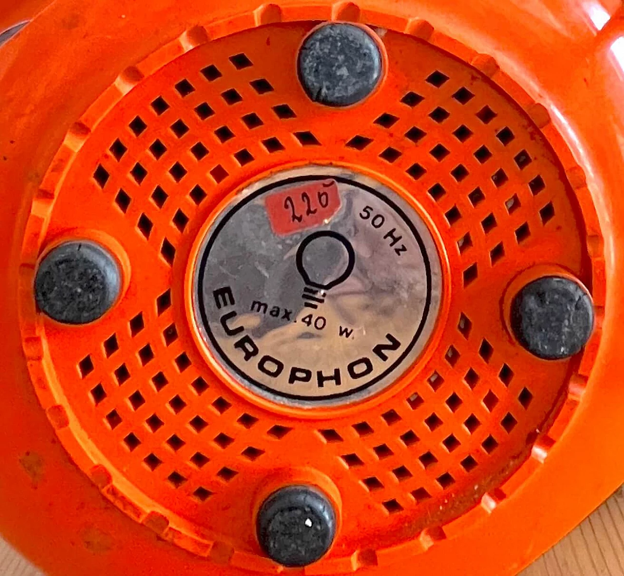 Lamp by Adriano Rampoldi for Europhon, 1970s 9