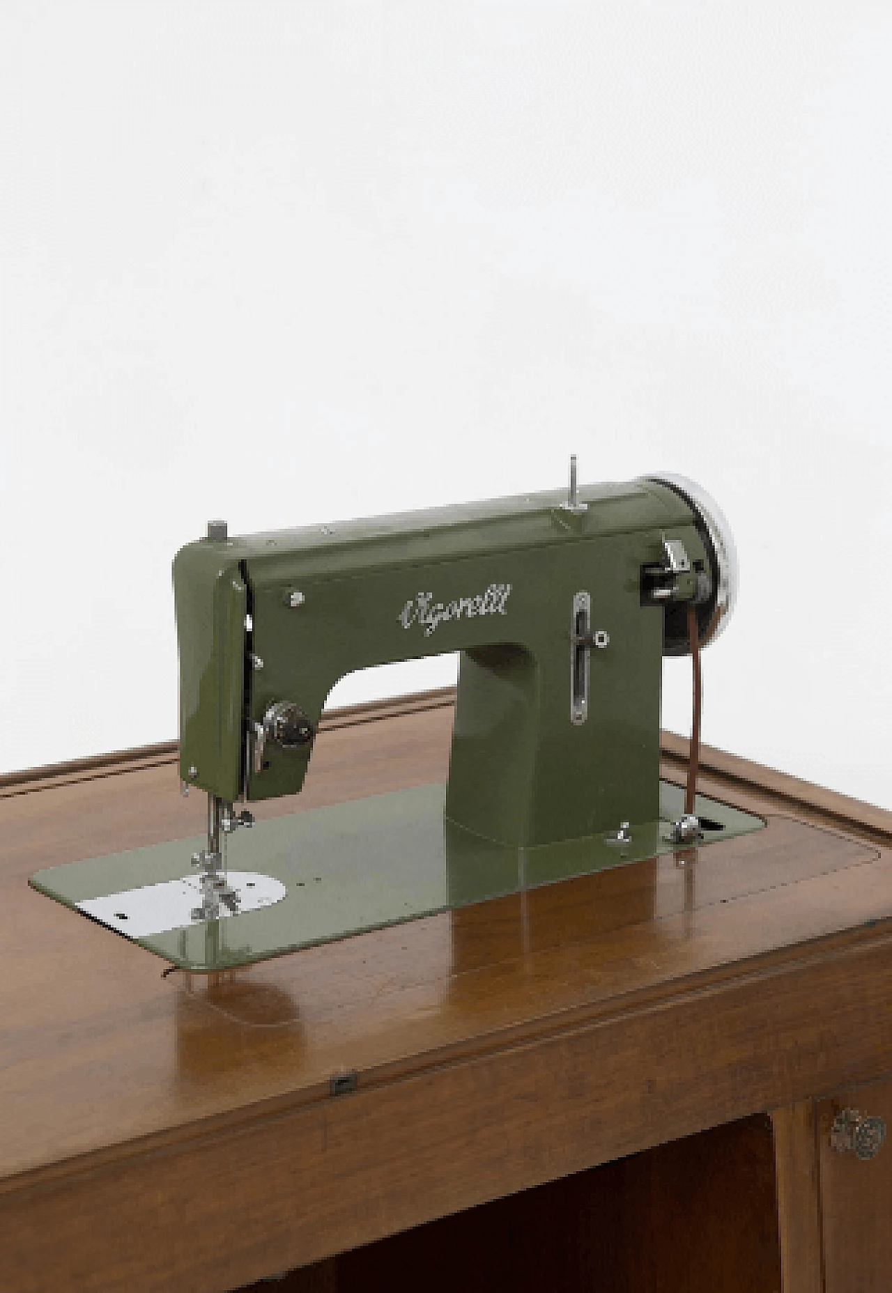 Scrivania convertibile in tavolo da cucito di Vigorelli, anni '50 13