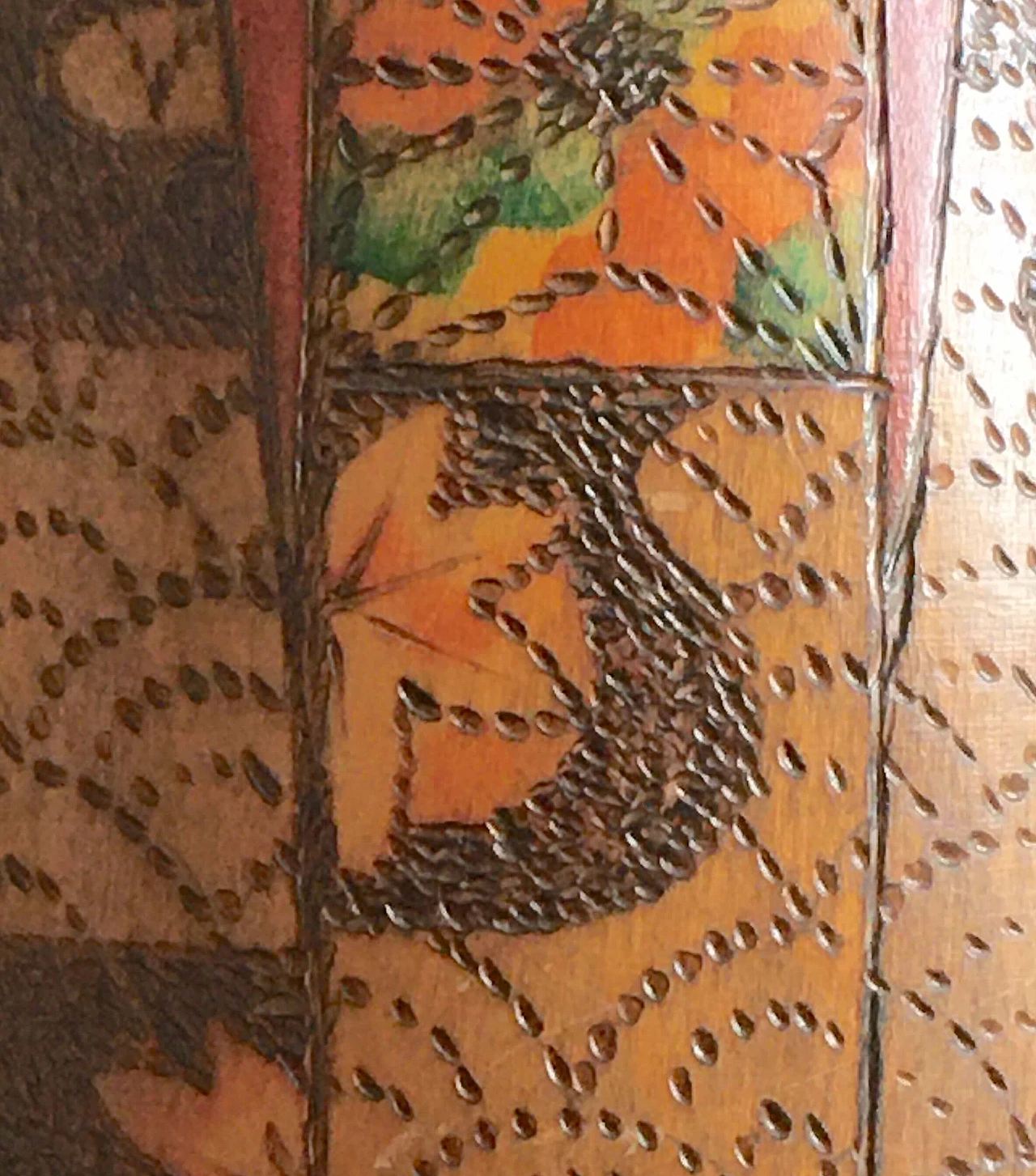 Kokeshi in legno intagliato e dipinto di Inosuke Kobayashi, 1981 5