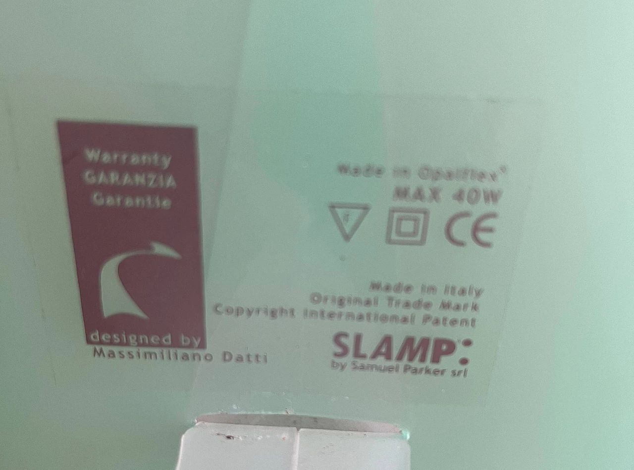 Lampada da tavolo Mimi di Datti per Slamp, anni '90 5