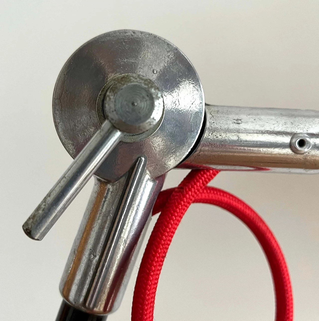 Seminara table lamp with wooden base, 1960s 5