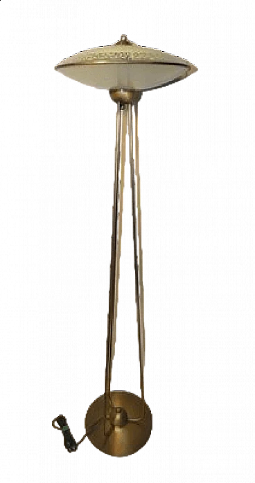 Floor lamp attributed to Pietro Chiesa for Fontana Arte, 1940s