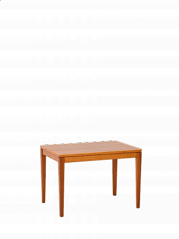 Scandinavian teak side table, 1960s