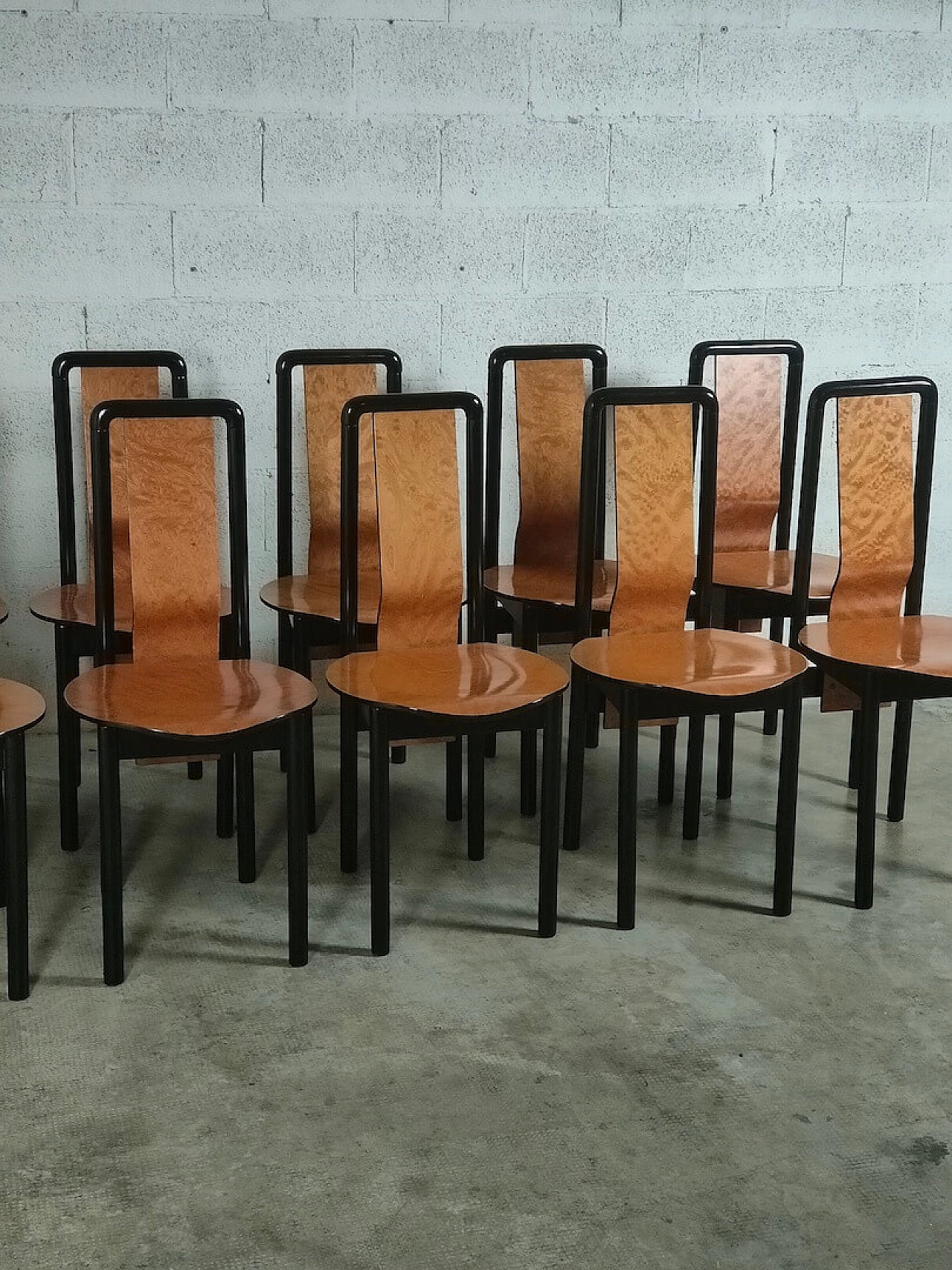 12 Dining chairs by Pierre Cardin, 1960s 3