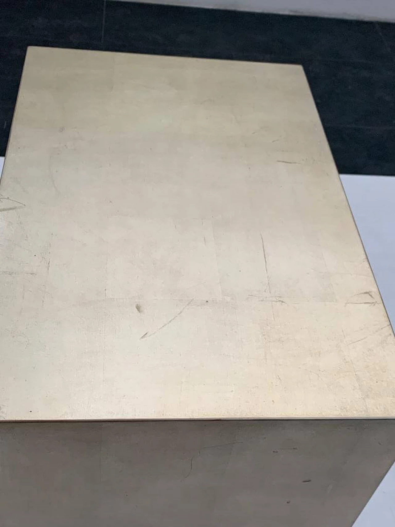 Silver and lacquered wood sideboard by Lam Lee Group, 1990s 8