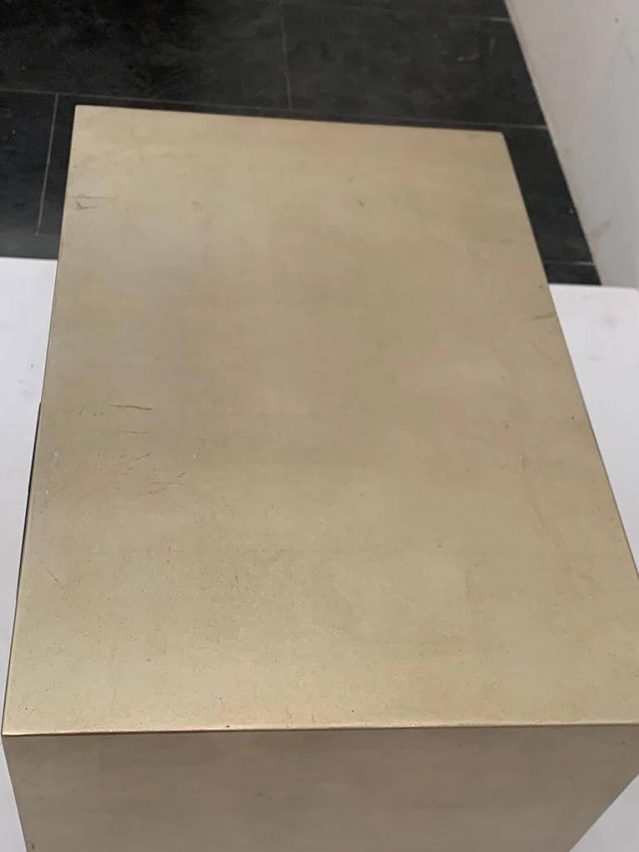 Silver and lacquered wood sideboard by Lam Lee Group, 1990s 9