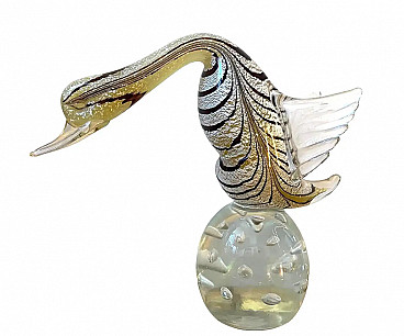 Murano glass sculpture of a bird, 1970s