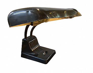 Industrial metal table lamp, 1960s