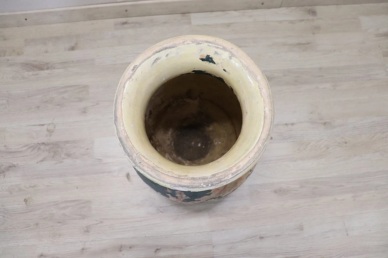 Giara ligure in terracotta, inizio '800 4