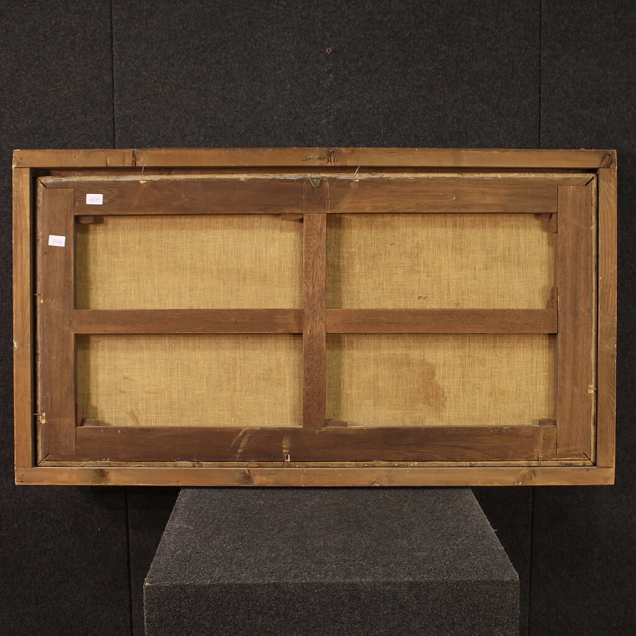 Scena di genere di contadini in festa, olio su tela, '600 12