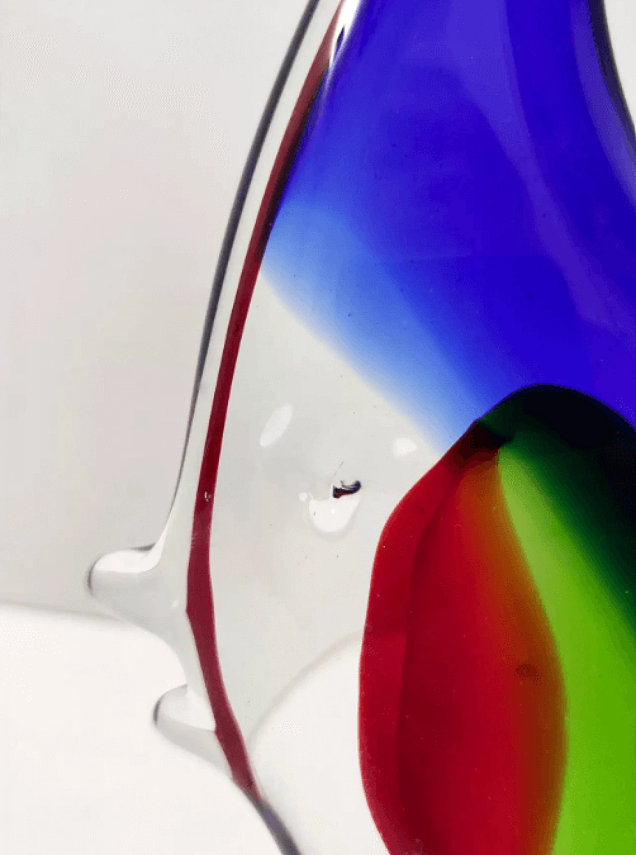 Fish-shaped coloured Murano glass sculpture by La Murrina, 1980s 6