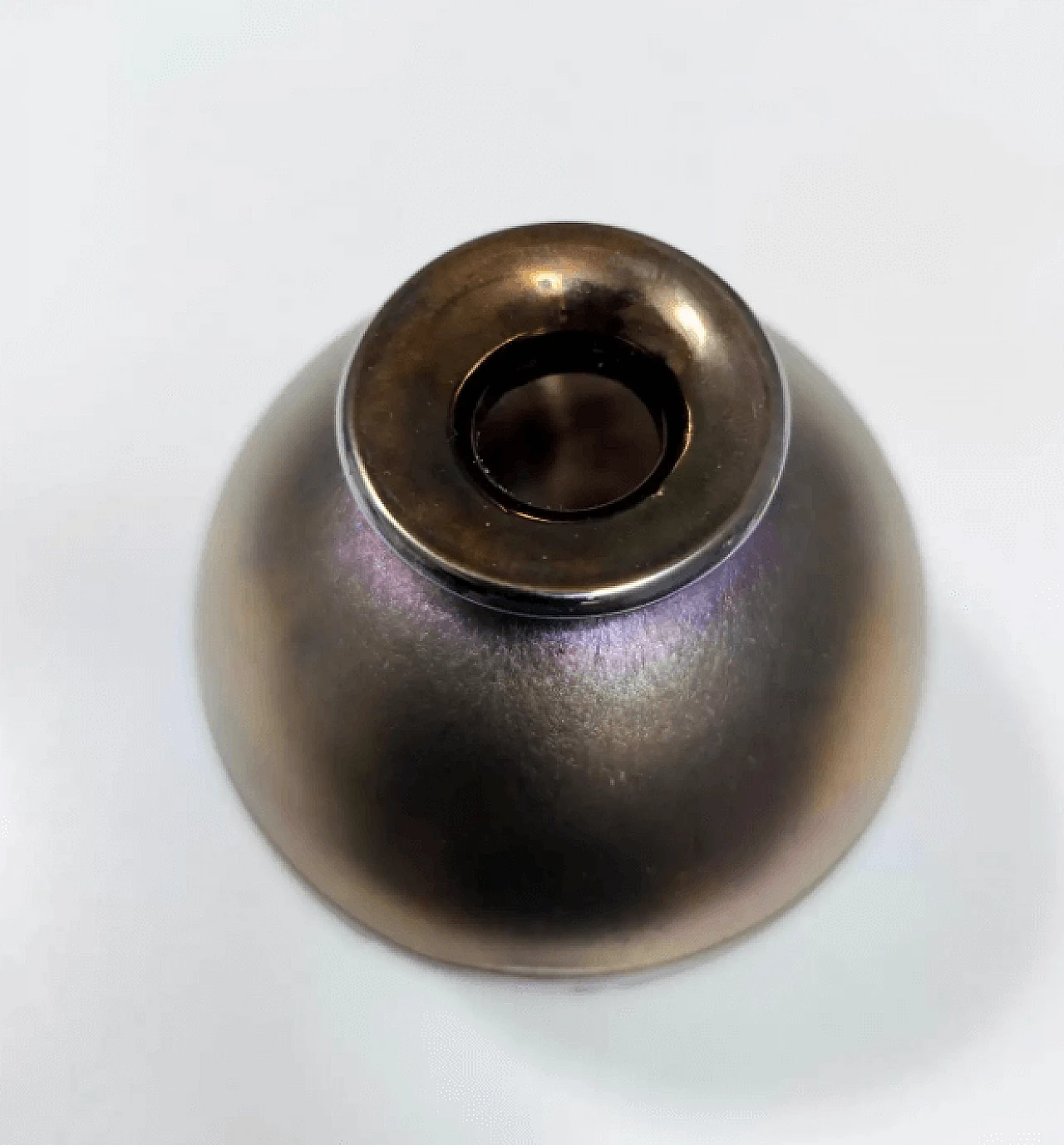 Vaso in vetro opalescente Mdina di Malta, anni '60 5