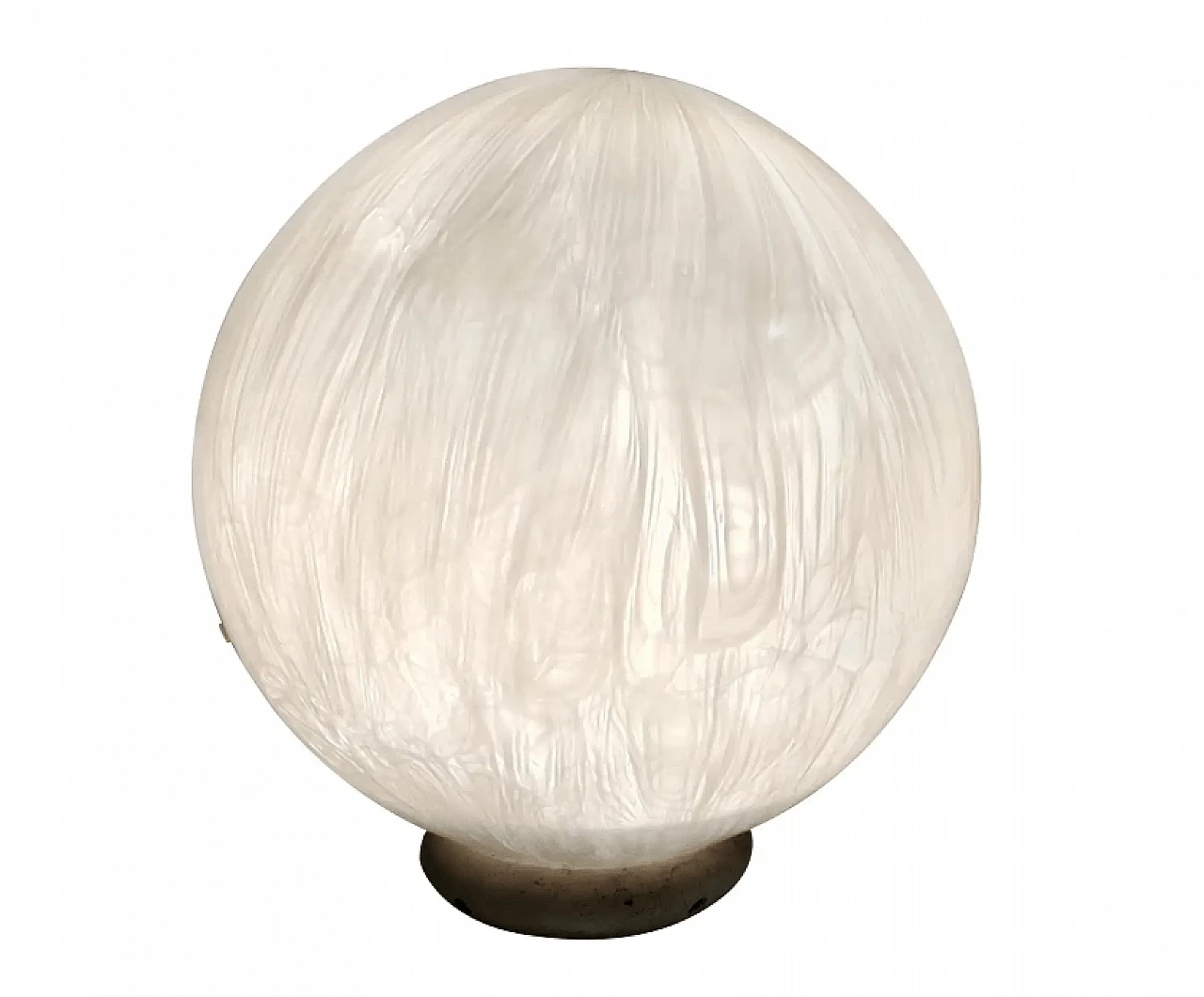 Blown Murano glass table lamp by La Murrina with murrine, 1980s 1
