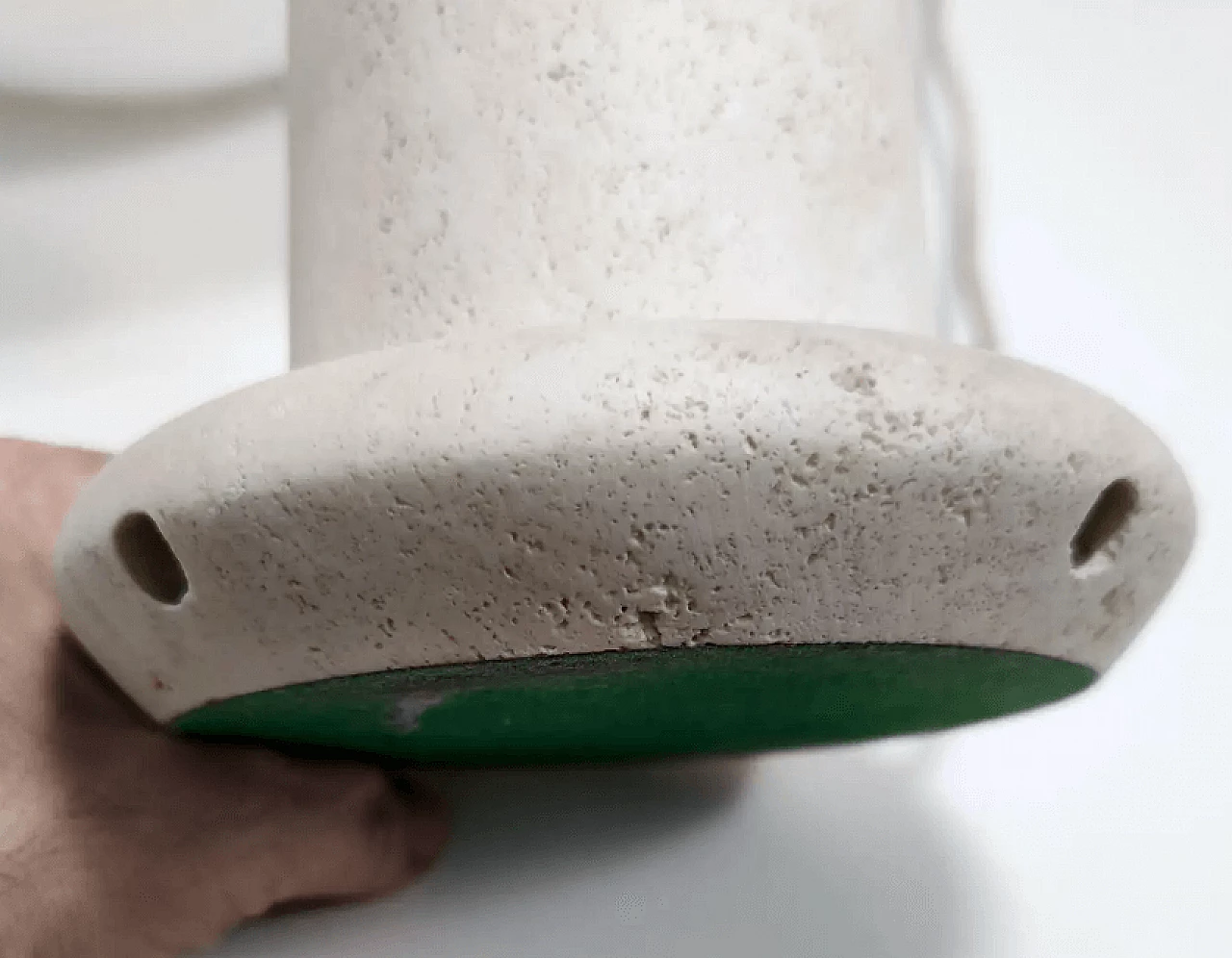 Blown Murano glass table lamp by La Murrina with murrine, 1980s 7