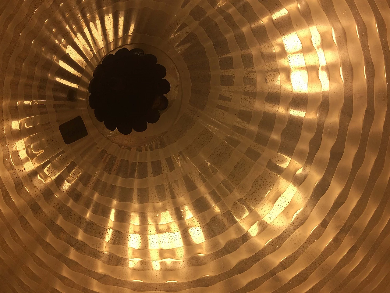 Plafoniera con fiori in vetro di Murano di Barovier & Toso, anni '50 3