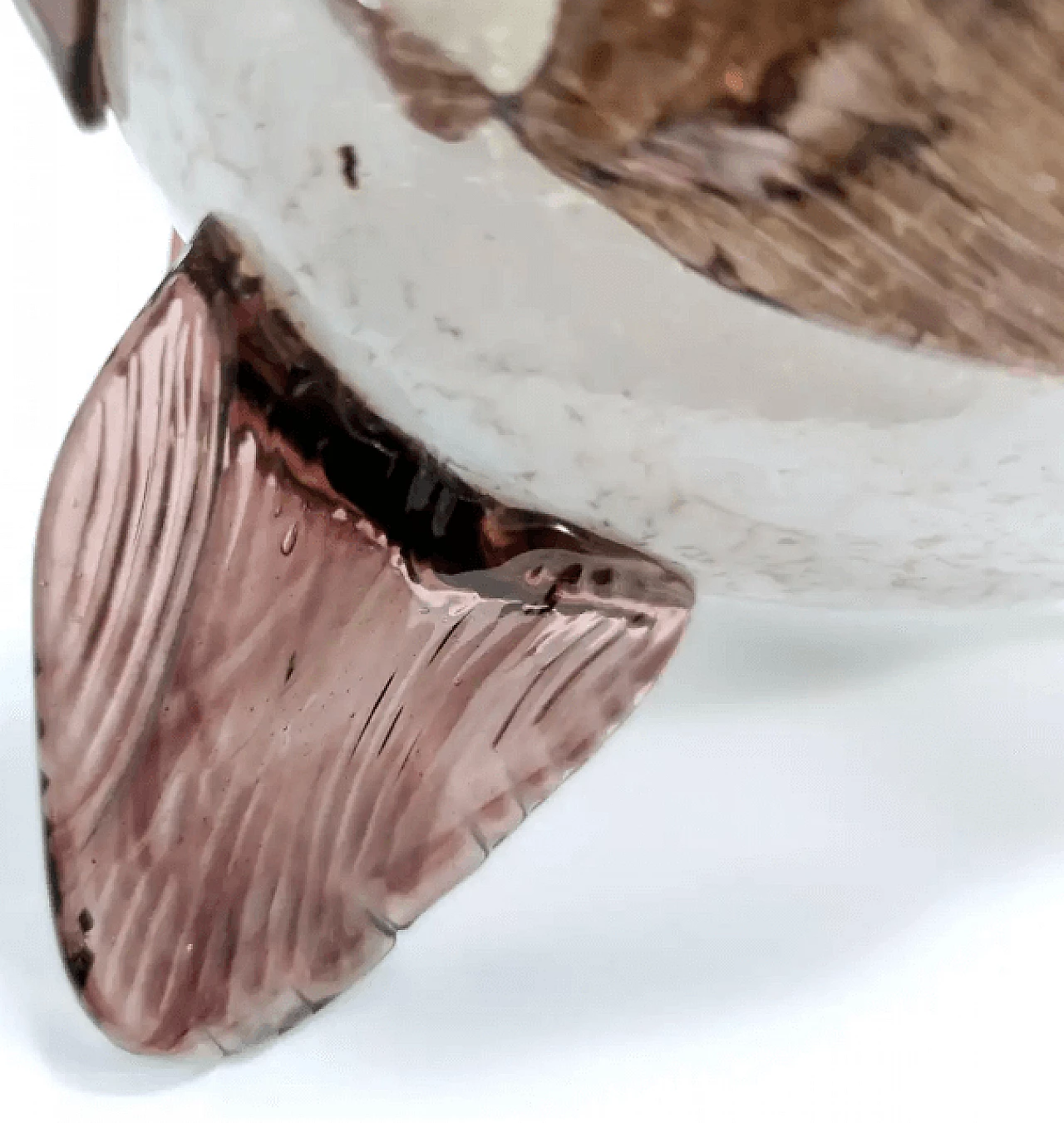 Fish-shaped Murano glass sculpture by Vetreria Toso, 1930s 8