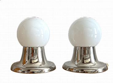 Pair of Light Ball lamps by Achille Castiglioni for Flos, 1960s