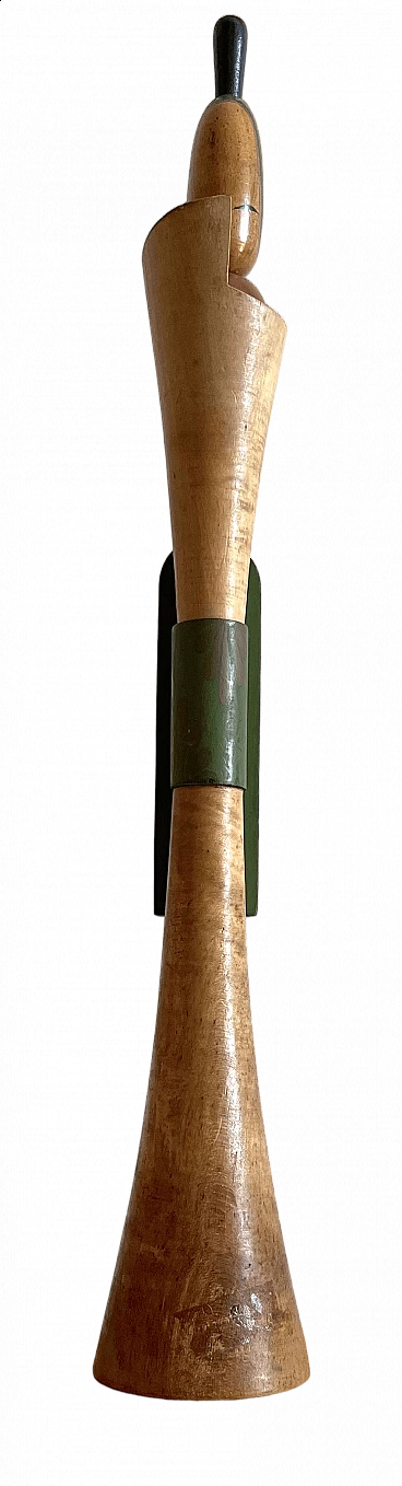 Shozan Shido, Osono the Dancer, wood kokeshi, 1960s