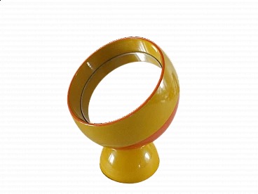 Boxed Japanese ball mirror, 1970s