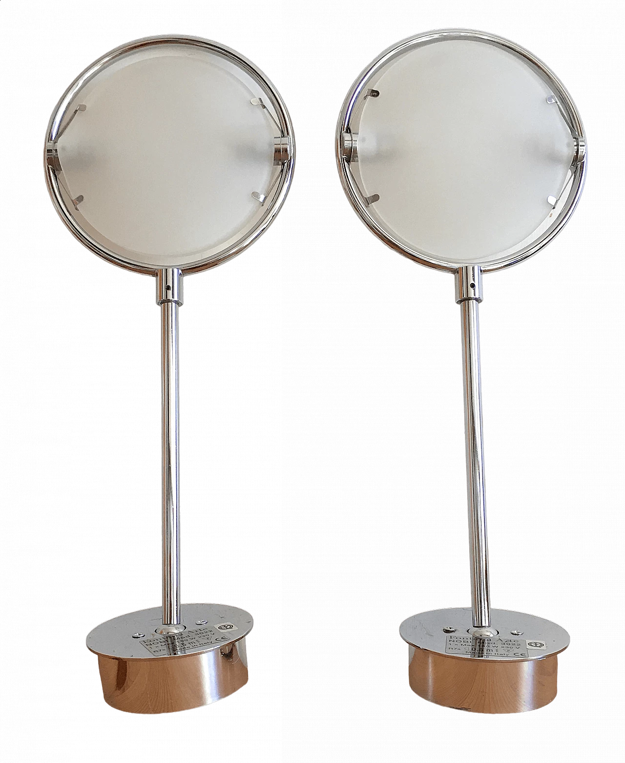 Coppia di lampade Nobi 3022 di Metis Lighting per Fontana Arte, anni '90 19