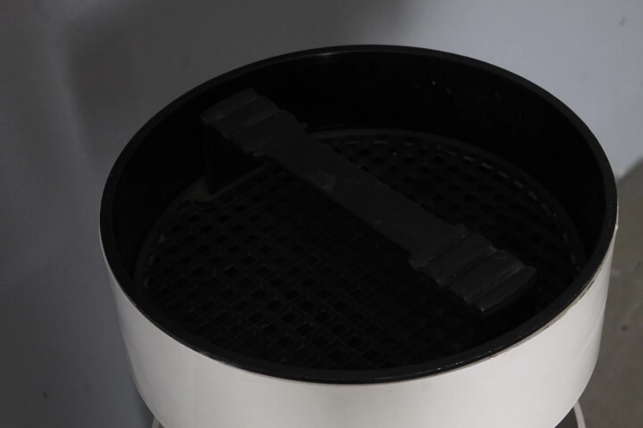 Porta ombrelli con piano posacenere di Gino Colombini per Kartell, anni '70 5
