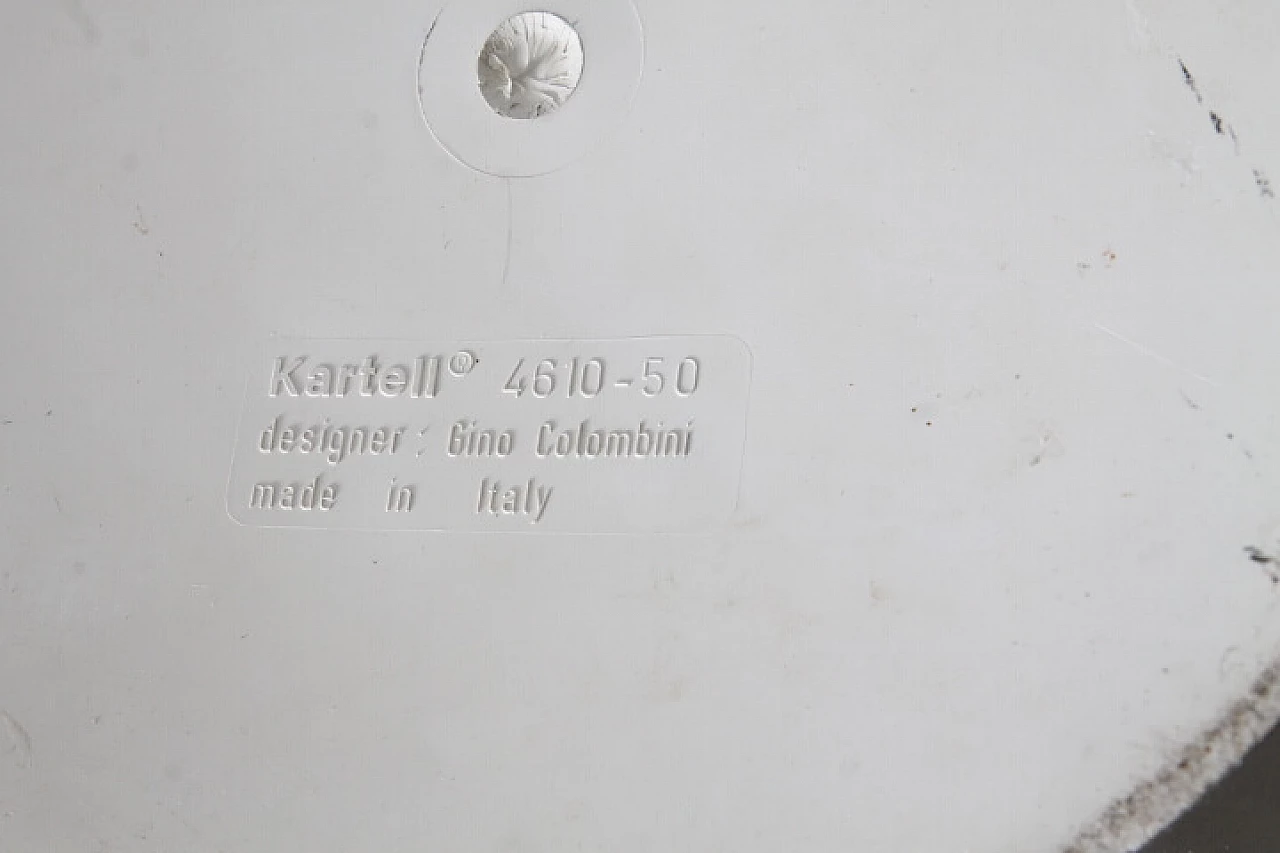 Porta ombrelli con piano posacenere di Gino Colombini per Kartell, anni '70 11