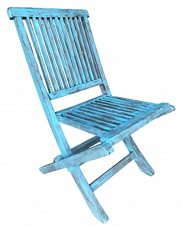 Amalfi chair in painted wood, 1960s