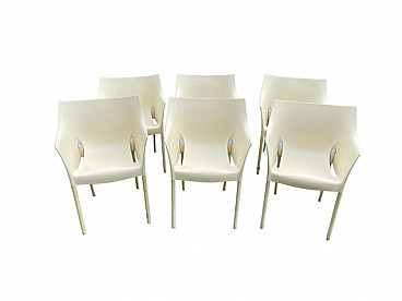 6 Dr. No chairs by Philippe Starck for Kartell