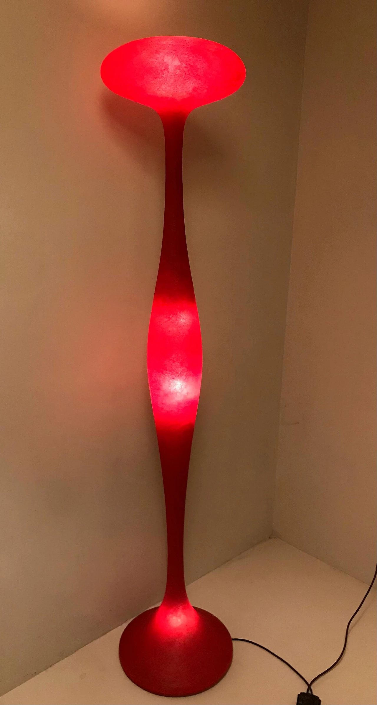 ETA red floor lamp by Kundalini, 2000s 6
